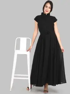 Raiyani Fashion Women High Neck A-Line Dress