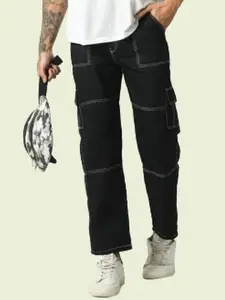 LINARIA Men Classic Regular Fit Mid-Rise Jeans