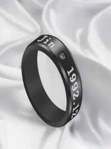 DIVASTRI Rhodium-Plated K-Pop Jin-Star Finger Ring