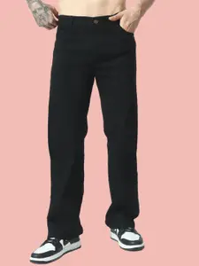 LINARIA Men Cotton Classic Relaxed Fit Stretchable Jeans