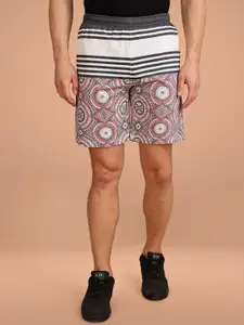 BULLMER Men Cotton Printed Shorts