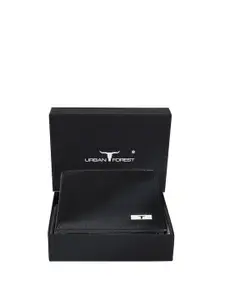 URBAN FOREST Men Leather Two Fold Wallet