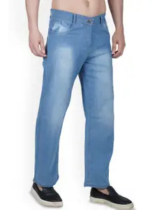 LINARIA Men Classic Boyfriend Fit Low-Rise Light Fade Jeans