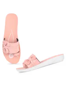 PENNEN Women Printed One Toe Flats