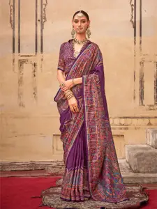 elora Ethnic Motifs Printed Saree