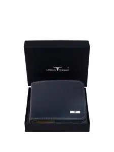 URBAN FOREST Men Leather Two Fold Wallet