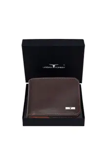 URBAN FOREST Men Leather Two Fold Wallet