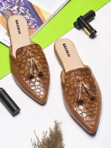 Killer Women Ethnic Mules with Tassels Flats