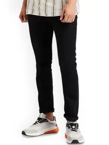 LINARIA Men Classic Slim Fit Low Distress Jeans