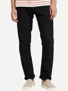 LINARIA Men Classic Slim Fit Low Distress Jeans