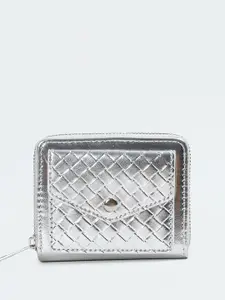 max Women Textured  Zip Around Wallet