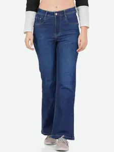 FCK-3 Women Cotton Brooklyn Wide Leg High-Rise Stretchable Jeans