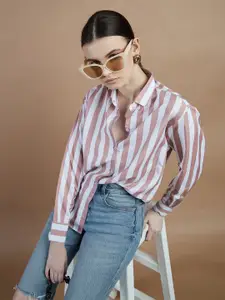 DressBerry Women Opaque Printed Casual Shirt