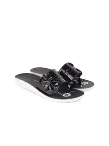 PENNEN Women Printed One Toe Flats