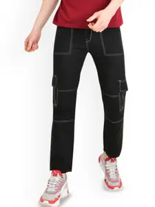 LINARIA Men Classic Slim Fit Low Distress Jeans