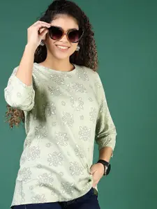 V-Mart Floral Printed Kurti