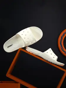 HRX by Hrithik Roshan Men Self Design Slip-On Flip Flops