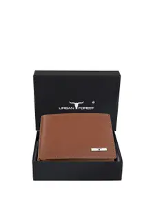 URBAN FOREST Men Leather Two Fold Wallet