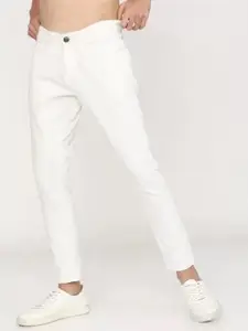 LINARIA Men Classic Mid-Rise Clean Look Slim Fit Stretchable Jeans