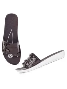 PENNEN Women Printed Open Toe Flats