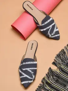 Killer Women Printed Ethnic Mules Flats