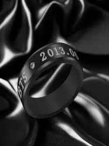 DIVASTRI Rhodium-Plated K-Pop Jin-Star Finger Ring