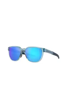 OAKLEY Men UV Protected Blue Lens Rectangle Sunglasses - 0OO925092500657