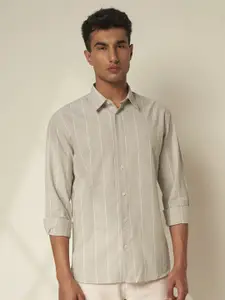 SELECTED Men Opaque Striped Casual Shirt