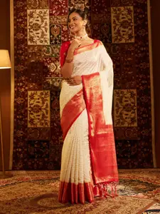 kasee Woven Design Zari Banarasi Saree