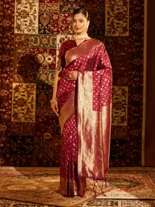 kasee Ethnic Motifs Zari Designer Banarasi Saree