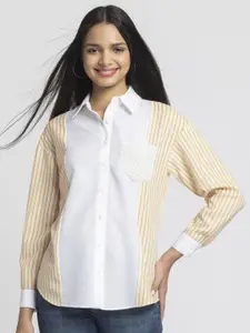 SHAYE Women Relaxed Opaque Printed Casual Shirt