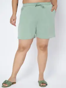 BRINNS Women Regular Fit Cotton Shorts