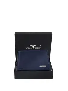 URBAN FOREST Men Leather Two Fold Wallet