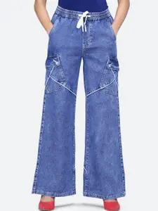 FCK-3 Women Brooklyn Relaxed Fit High-Rise Stretchable Jeans