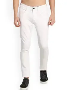 LINARIA Men Classic Mid-Rise Clean Look Stretchable Jeans