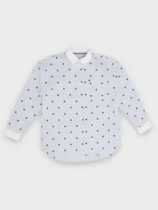 Tommy Hilfiger Girls Opaque Striped Casual Shirt