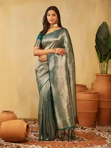 kasee Woven Design Zari Banarasi Saree