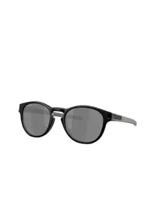 OAKLEY Men Polarized Grey Lens Oval Sunglasses - 0OO926592657453