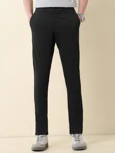 U.S. Polo Assn. Men Printed Slim Fit Chinos Trousers