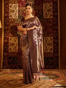 kasee Woven Design Zari Banarasi Saree