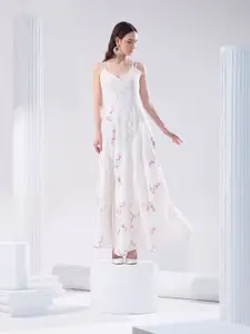 Vero Moda Women Fit & Flare Maxi Dress