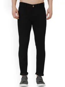 LINARIA Men Classic Cotton Slim Fit Mid-Rise Jeans