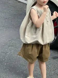 StyleCast x Revolte Girls Pure Cotton Top With Shorts