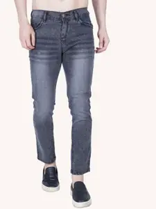 LINARIA Men Classic Slim Fit Heavy Fade Cotton Jeans