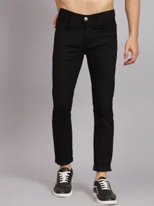 LINARIA Men Cotton Classic Low-Rise Slim Fit Jeans