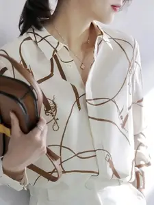 DressBerry Women Standard Printed Casual Shirt