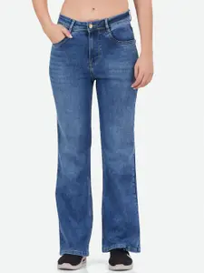 FCK-3 Women Brooklyn Wide Leg High-Rise Light Fade Stretchable Jeans