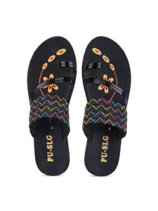 PENNEN Textured One Toe Flats