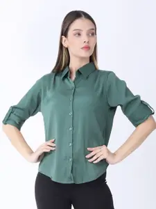 Raus Fashion Women Smart Opaque Casual Shirt