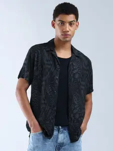 Flying Machine Men Classic Floral Opaque Printed Casual Shirt